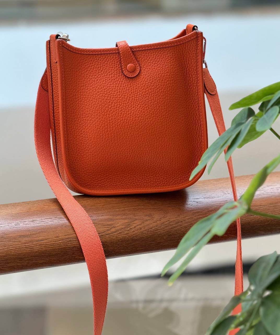 СУМКА HERMES EVELYNE MINI детальное фото