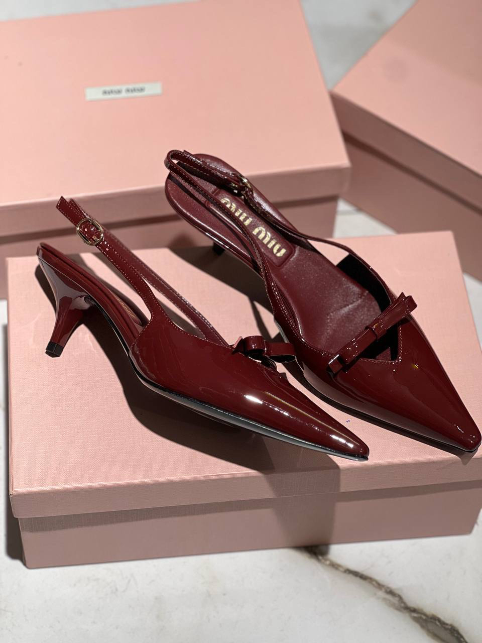 ТУФЛИ MIU MIU детальное фото