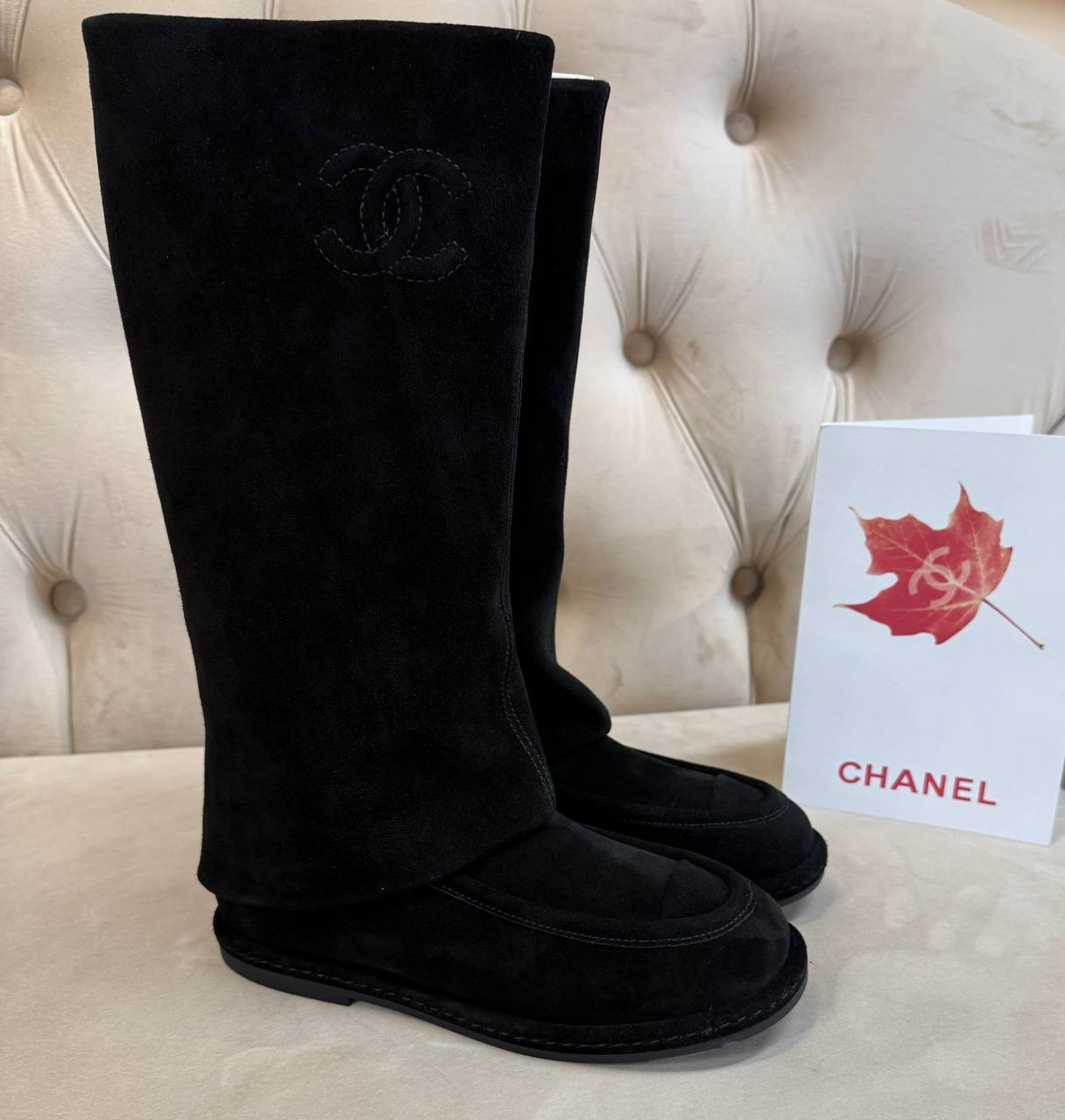 САПОГИ CHANEL детальное фото