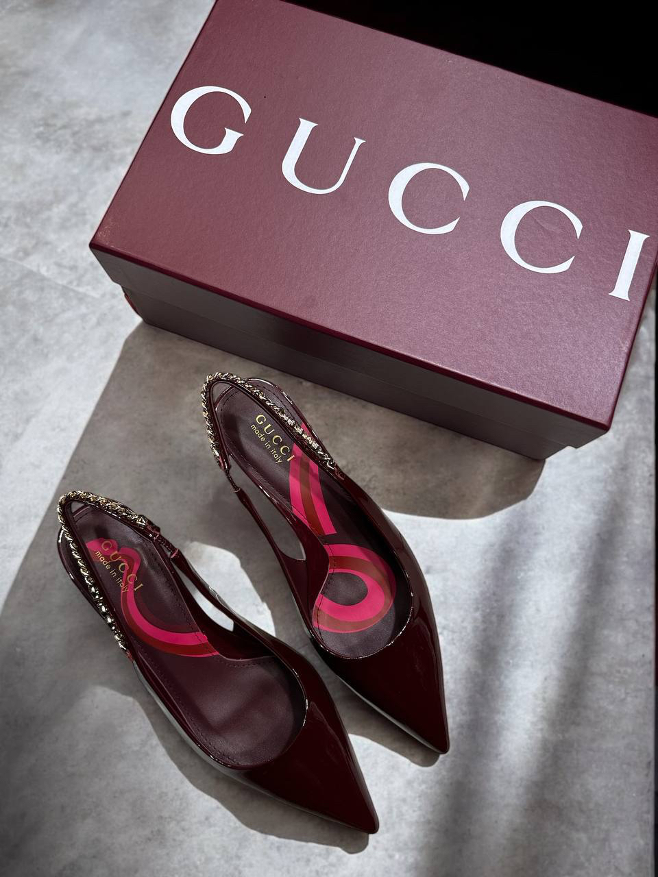 ТУФЛИ GUCCI детальное фото