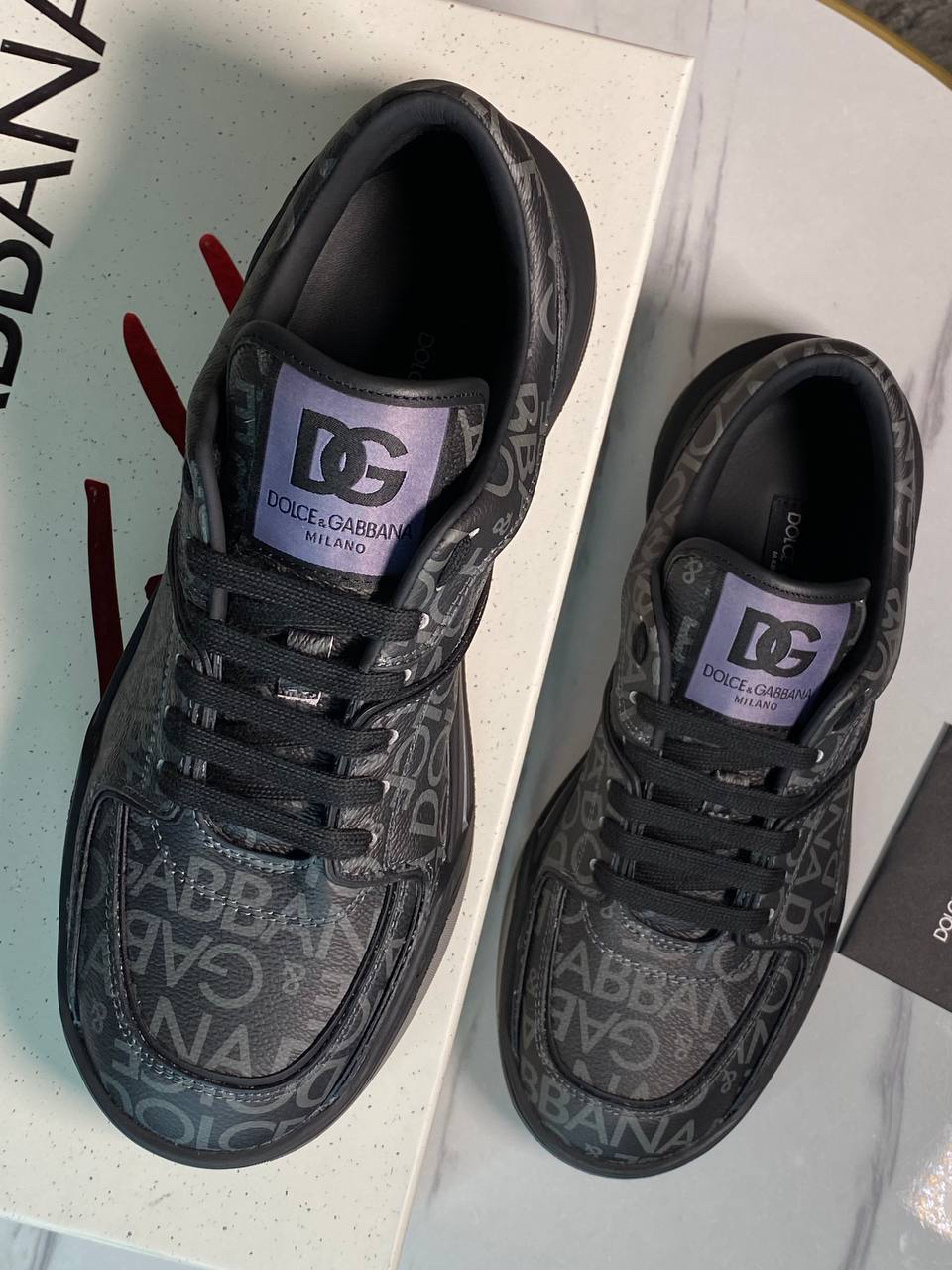 МУЖСКИЕ КРОССОВКИ DOLCE & GABBANA детальное фото