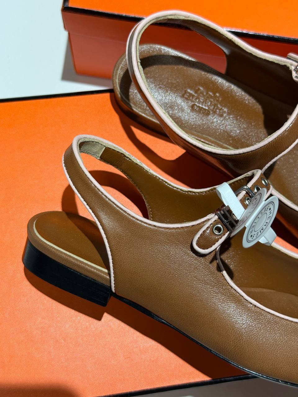 ТУФЛИ HERMES детальное фото