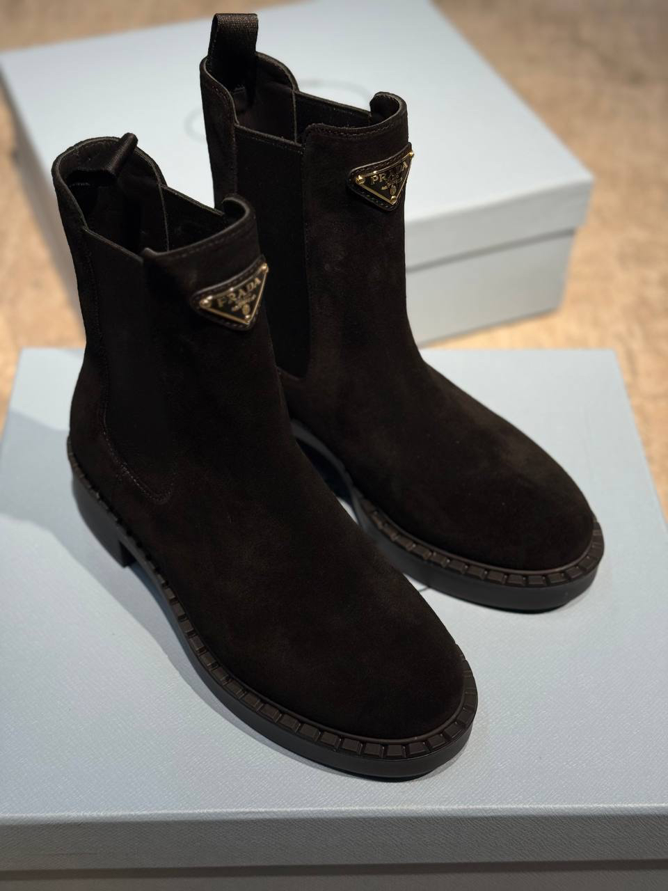 БОТИНКИ PRADA детальное фото