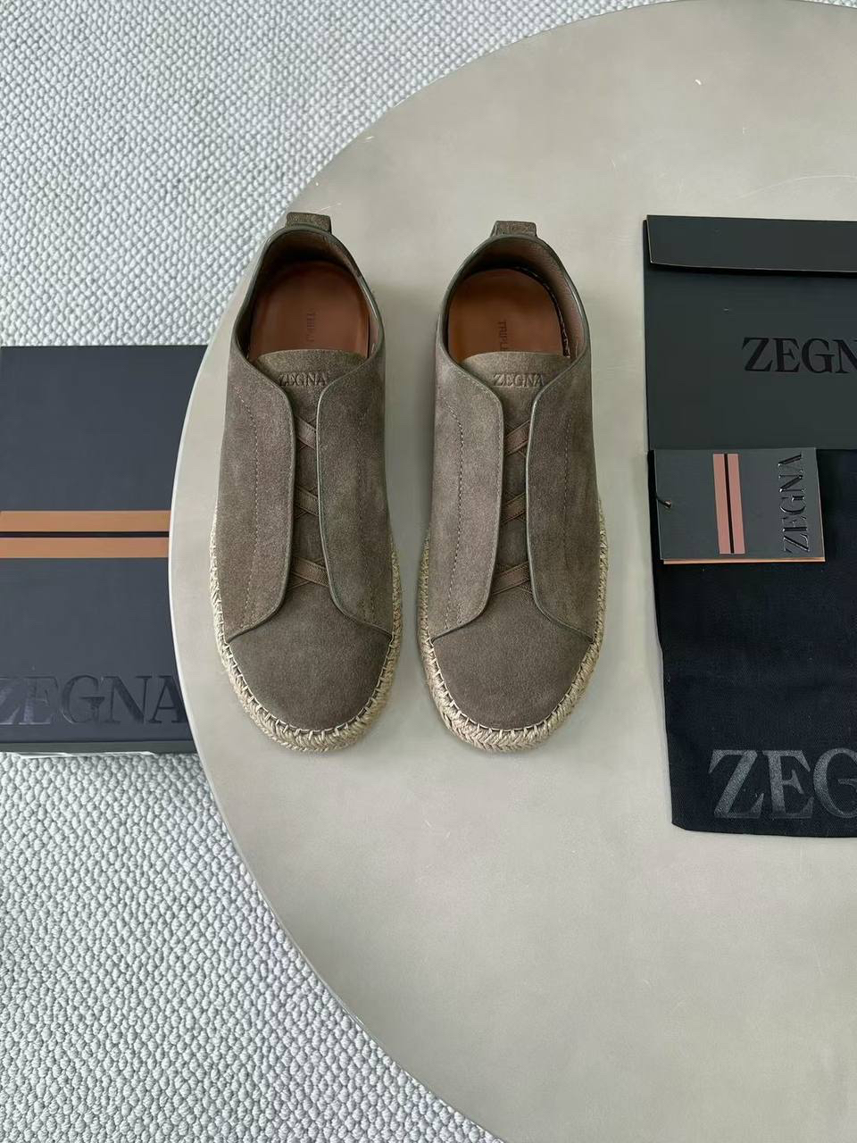 МУЖСКИЕ КЕДЫ ZEGNA детальное фото