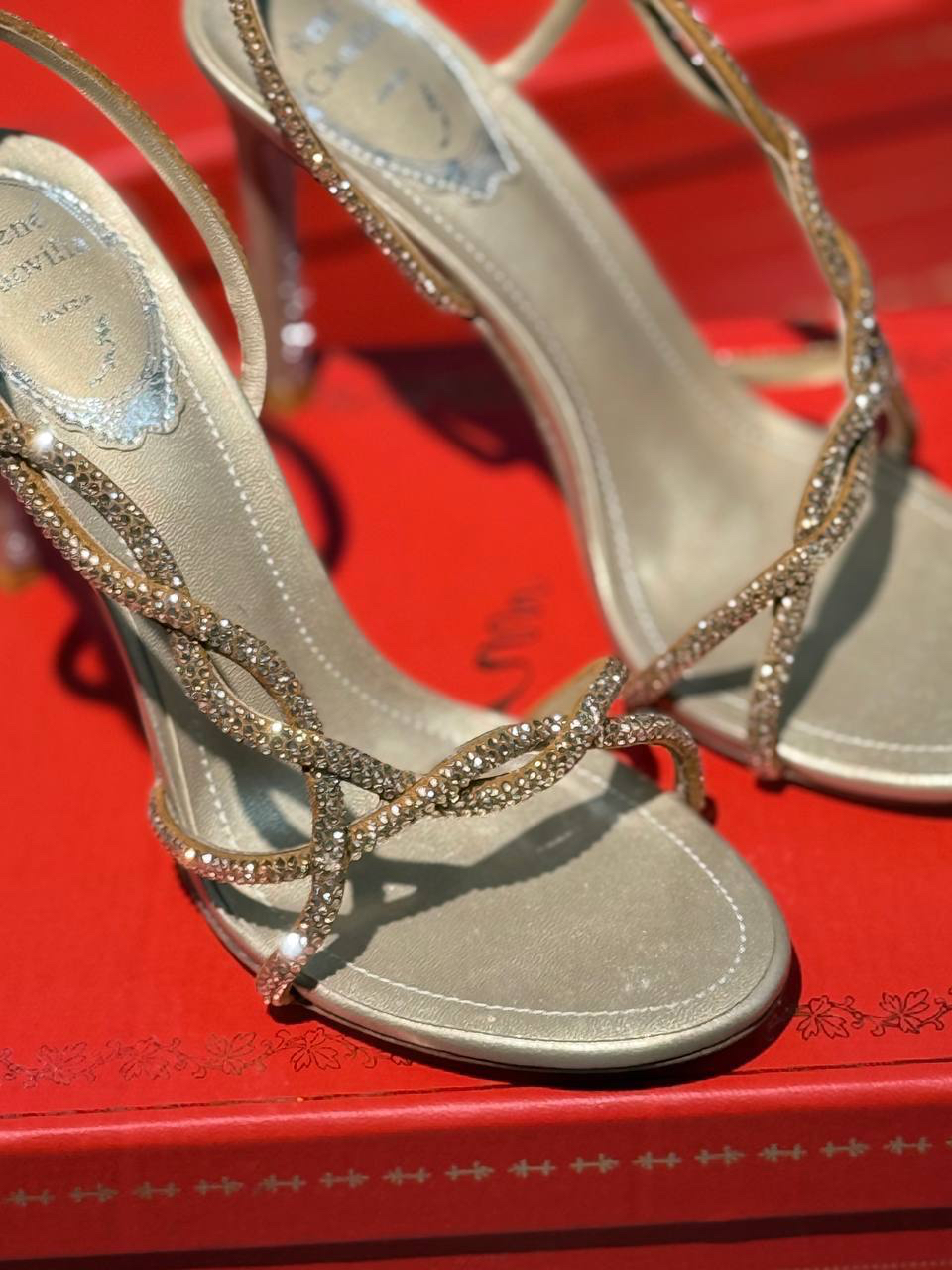 БОСОНОЖКИ RENE CAOVILLA детальное фото