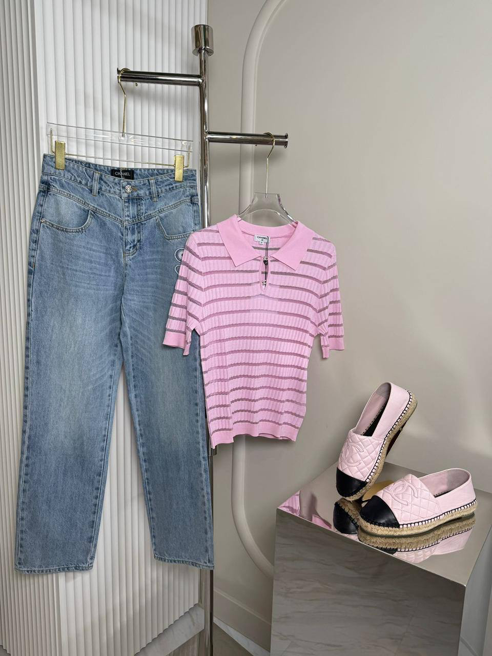 ДЖИНСЫ CHANEL детальное фото