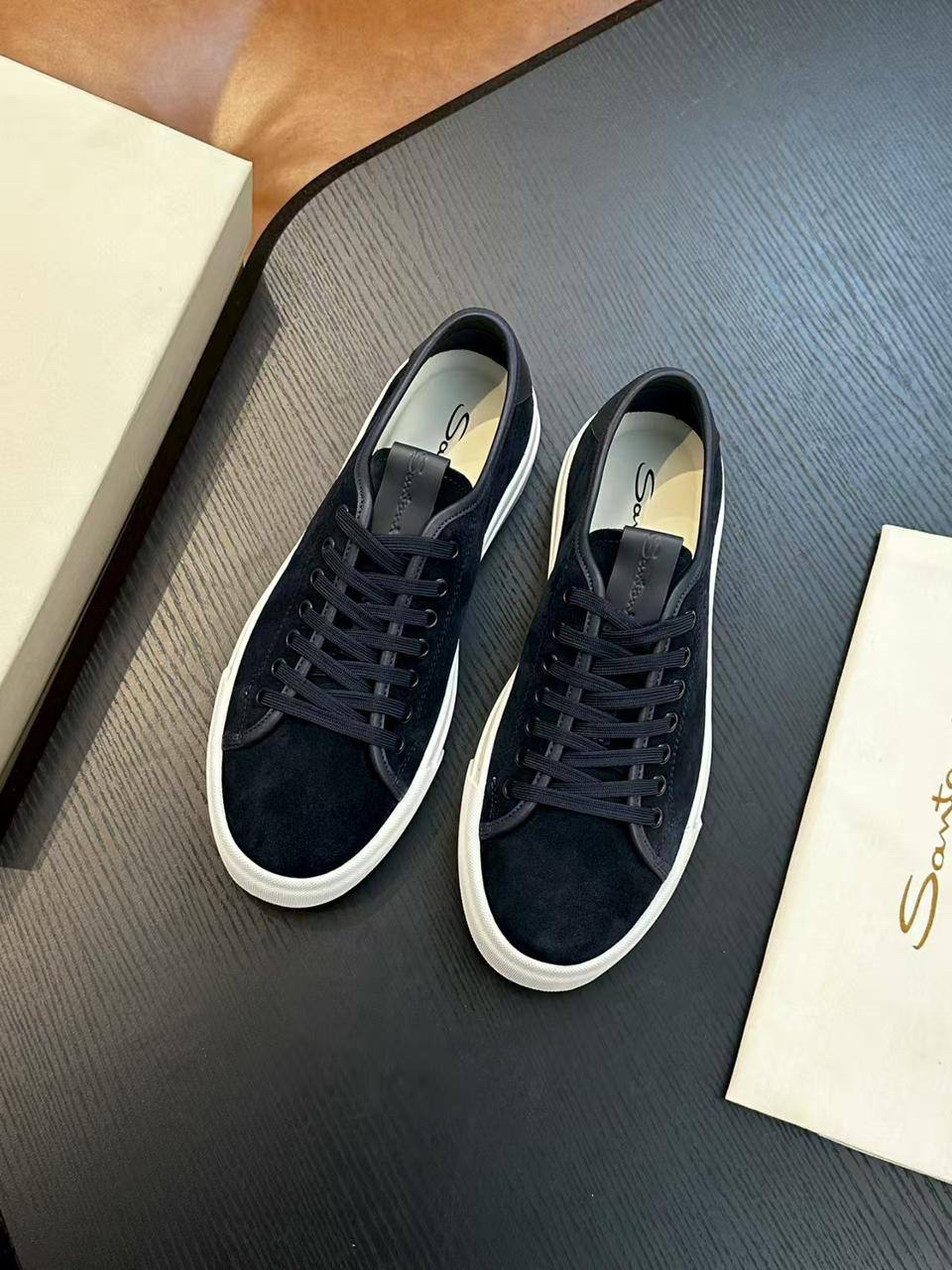МУЖСКИЕ КЕДЫ SANTONI детальное фото