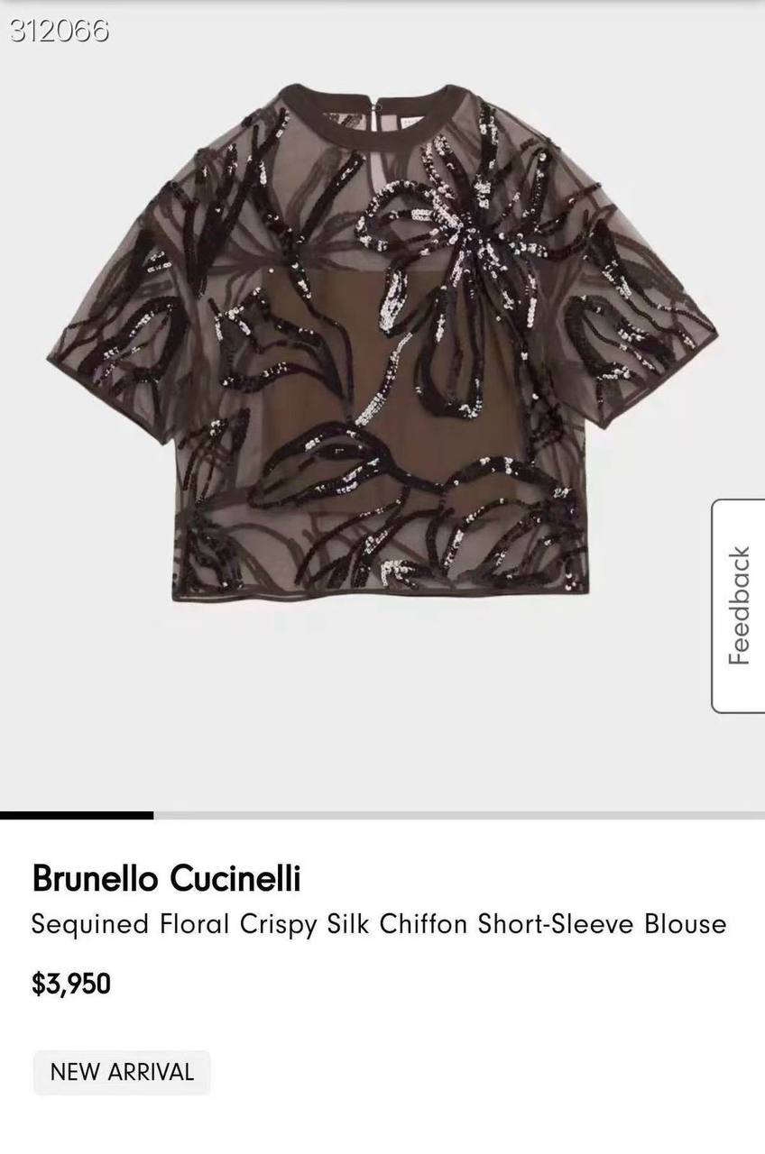ФУТБОЛКА BRUNELLO CUCINELLI детальное фото