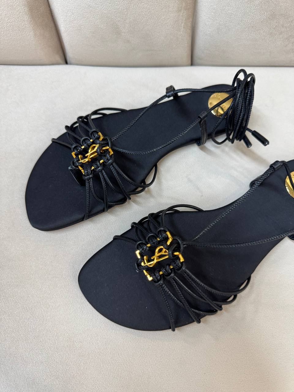 БОСОНОЖКИ SAINT LAURENT детальное фото