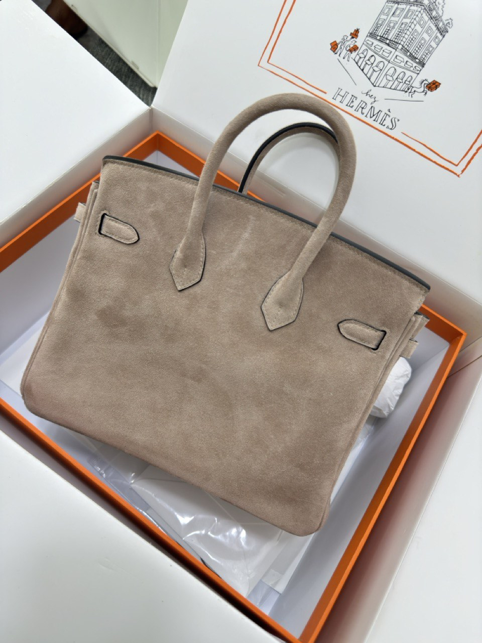 СУМКА HERMES BIRKIN 25 детальное фото