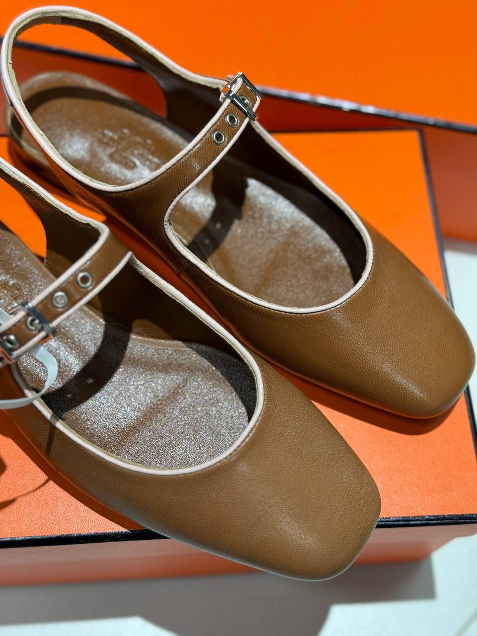 ТУФЛИ HERMES детальное фото