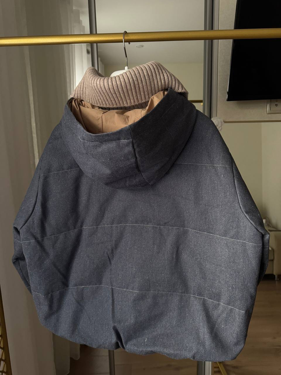 ПУХОВИК BRUNELLO CUCINELLI детальное фото