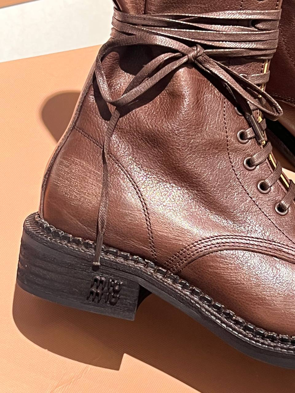 БОТИНКИ MIU MIU детальное фото