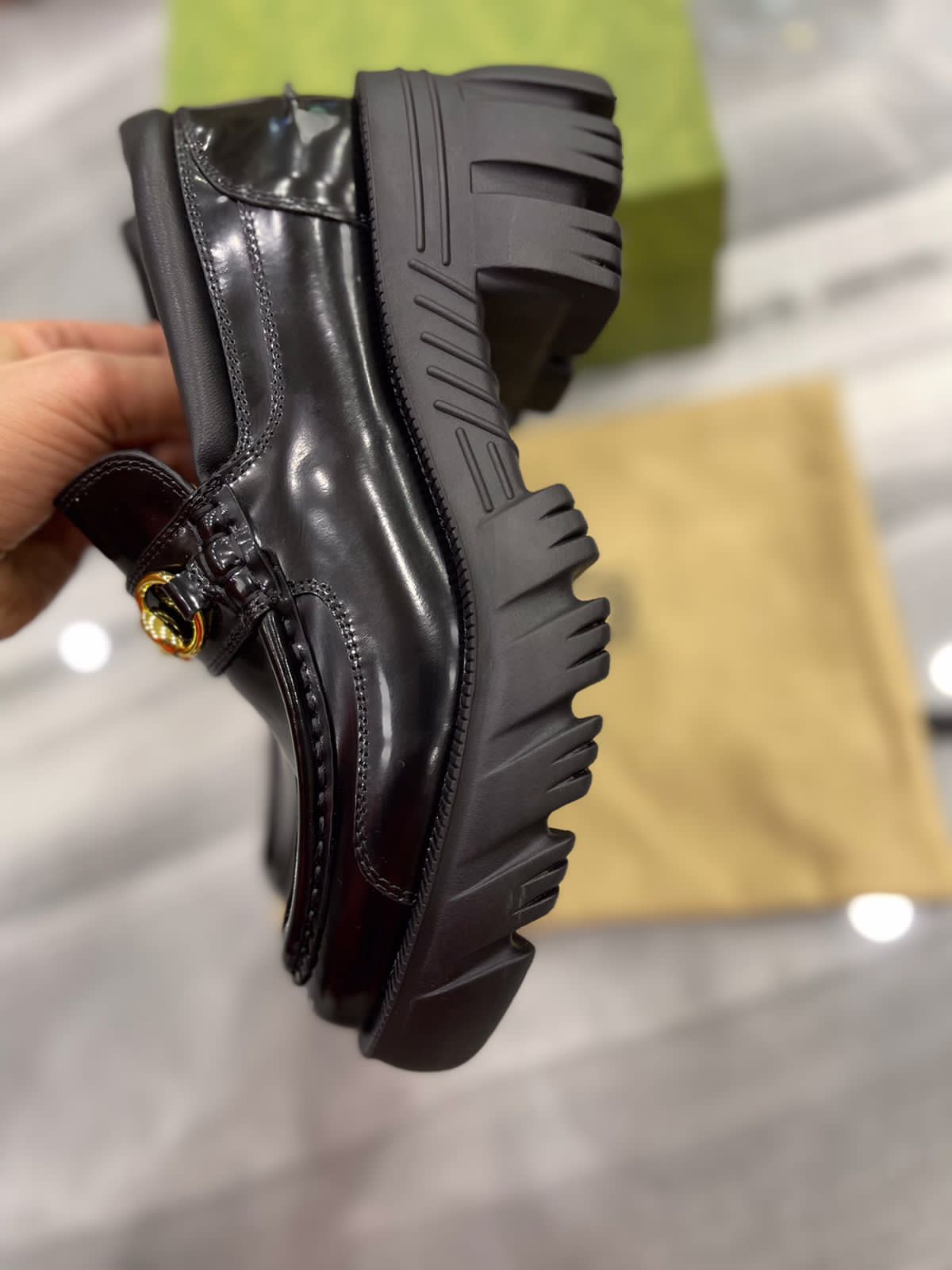 БОТИНКИ GUCCI детальное фото