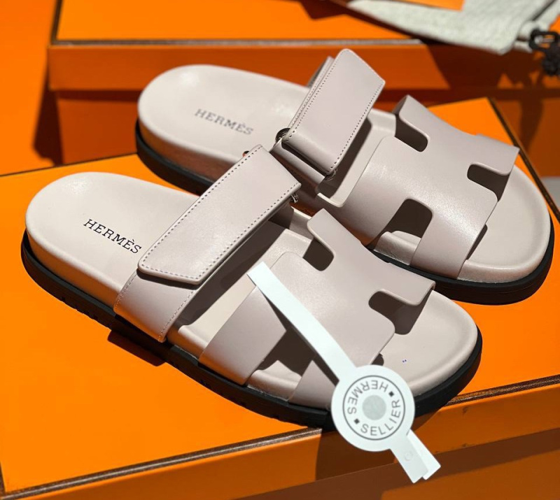 ШЛЕПКИ HERMES фото