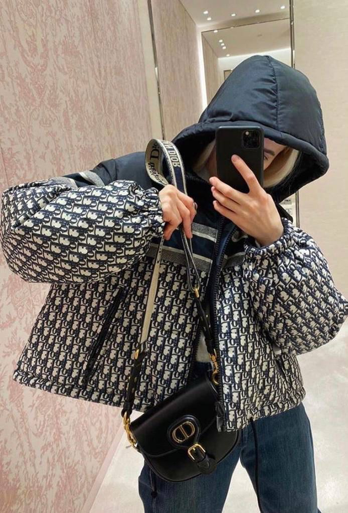 ПУХОВИК ДВУХСТОРОННИЙ CHRISTIAN DIOR детальное фото