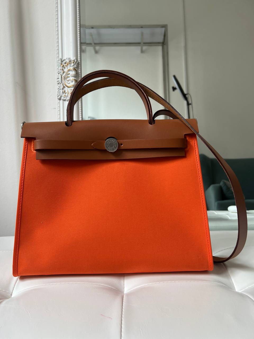 СУМКА HERMES HERBAG ZIP детальное фото
