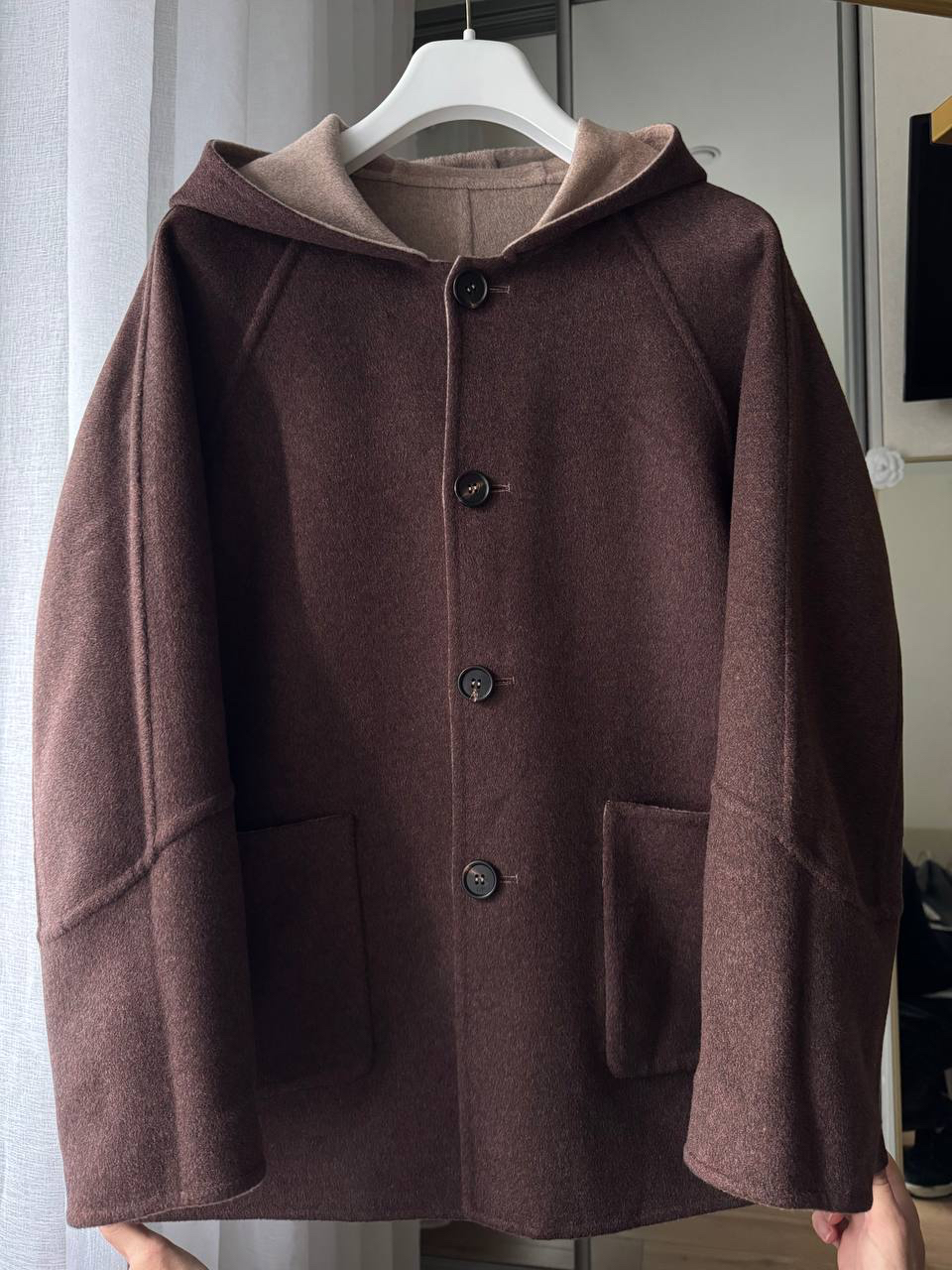 ПАЛЬТО ДВУХСТОРОННЕЕ LORO PIANA PREMIUM детальное фото