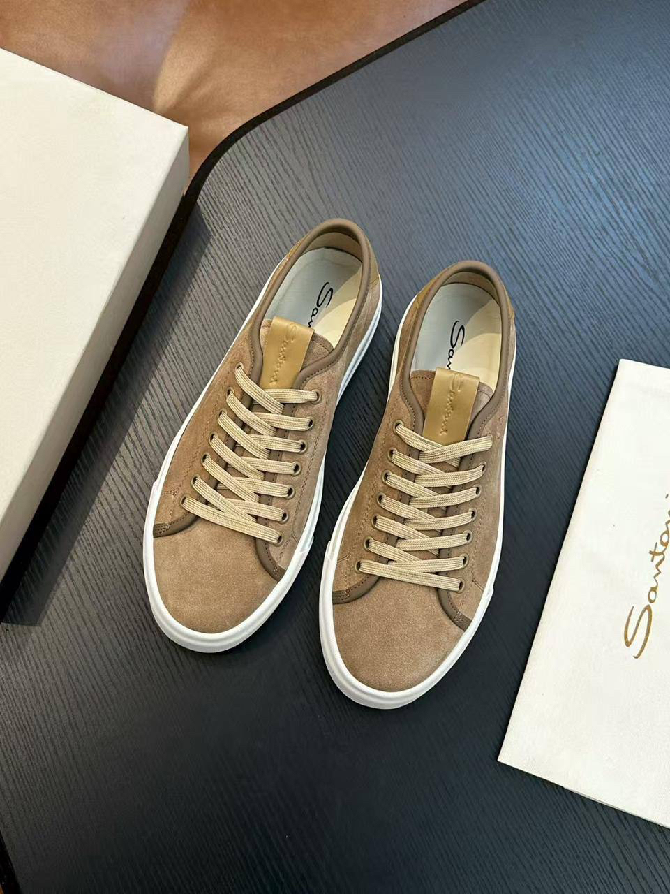 МУЖСКИЕ КЕДЫ SANTONI детальное фото