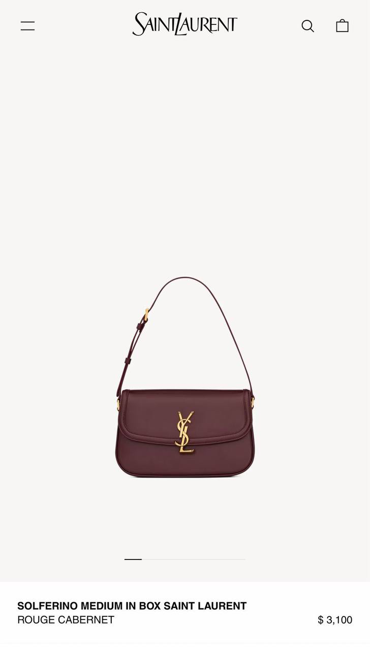 СУМКА SAINT LAURENT детальное фото