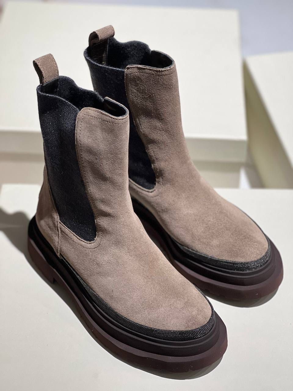 БОТИНКИ BRUNELLO CUCINELLI детальное фото