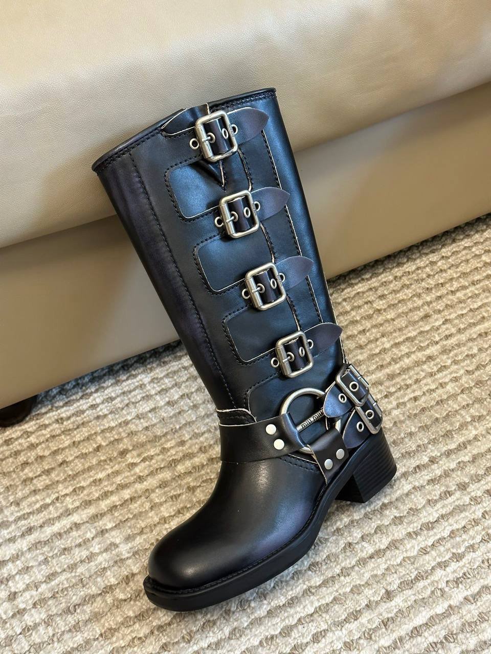 САПОГИ MIU MIU детальное фото