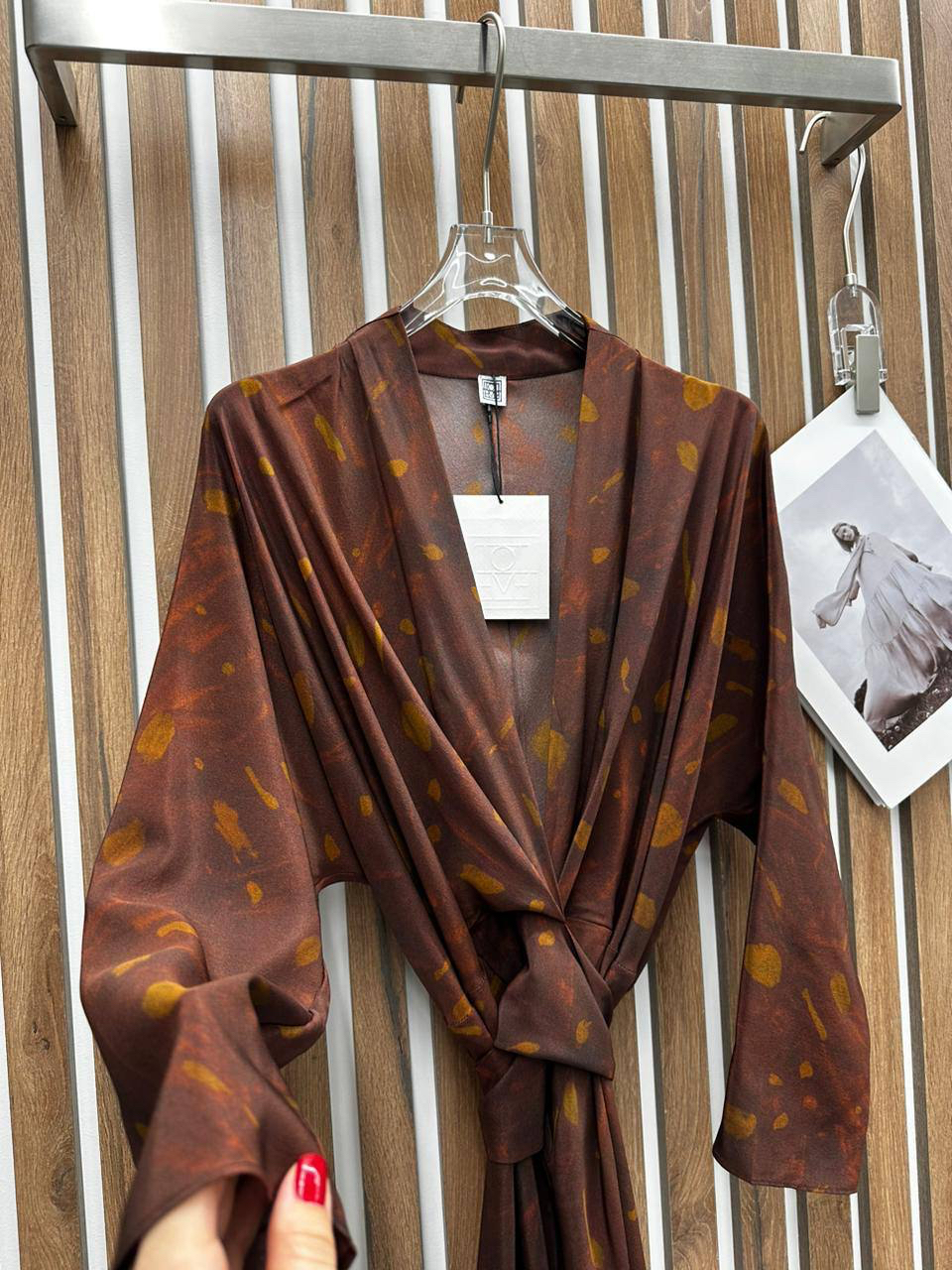 ПЛАТЬЕ TOTEME детальное фото