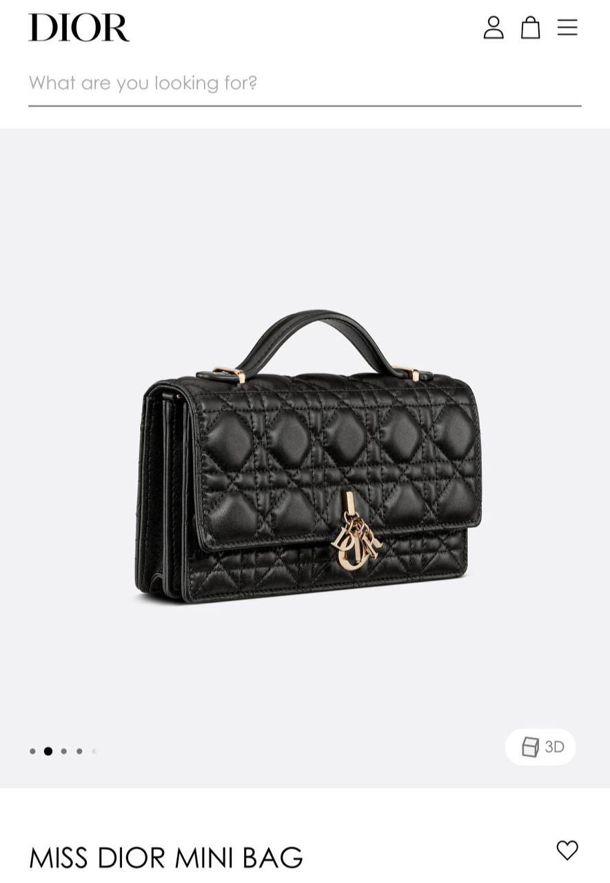 СУМКА CHRISTIAN DIOR детальное фото