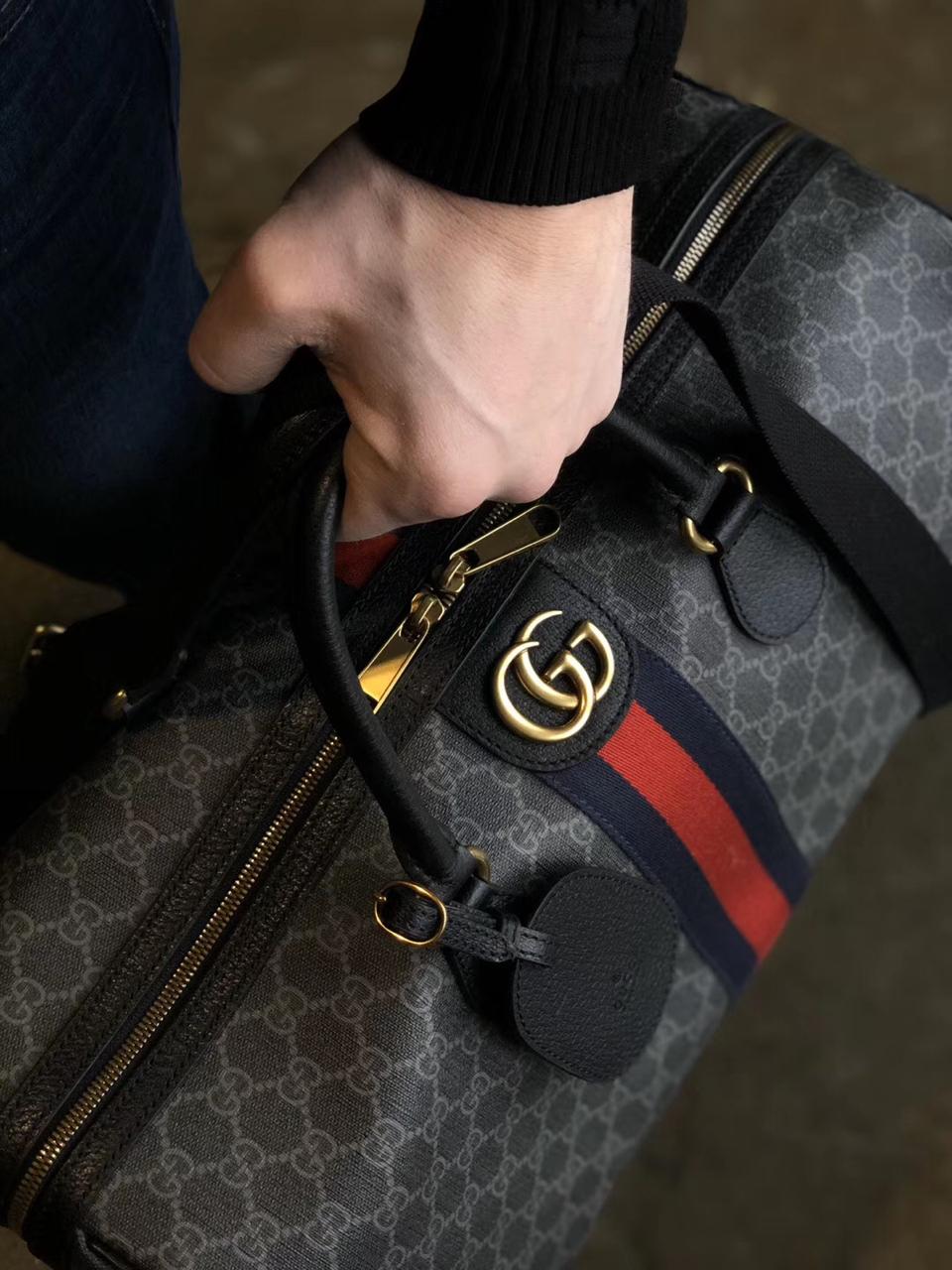 ДОРОЖНАЯ СУМКА GUCCI в интернет магазине Люкс Мск ДОРОЖНАЯ СУМКА GUCCI детальное фото