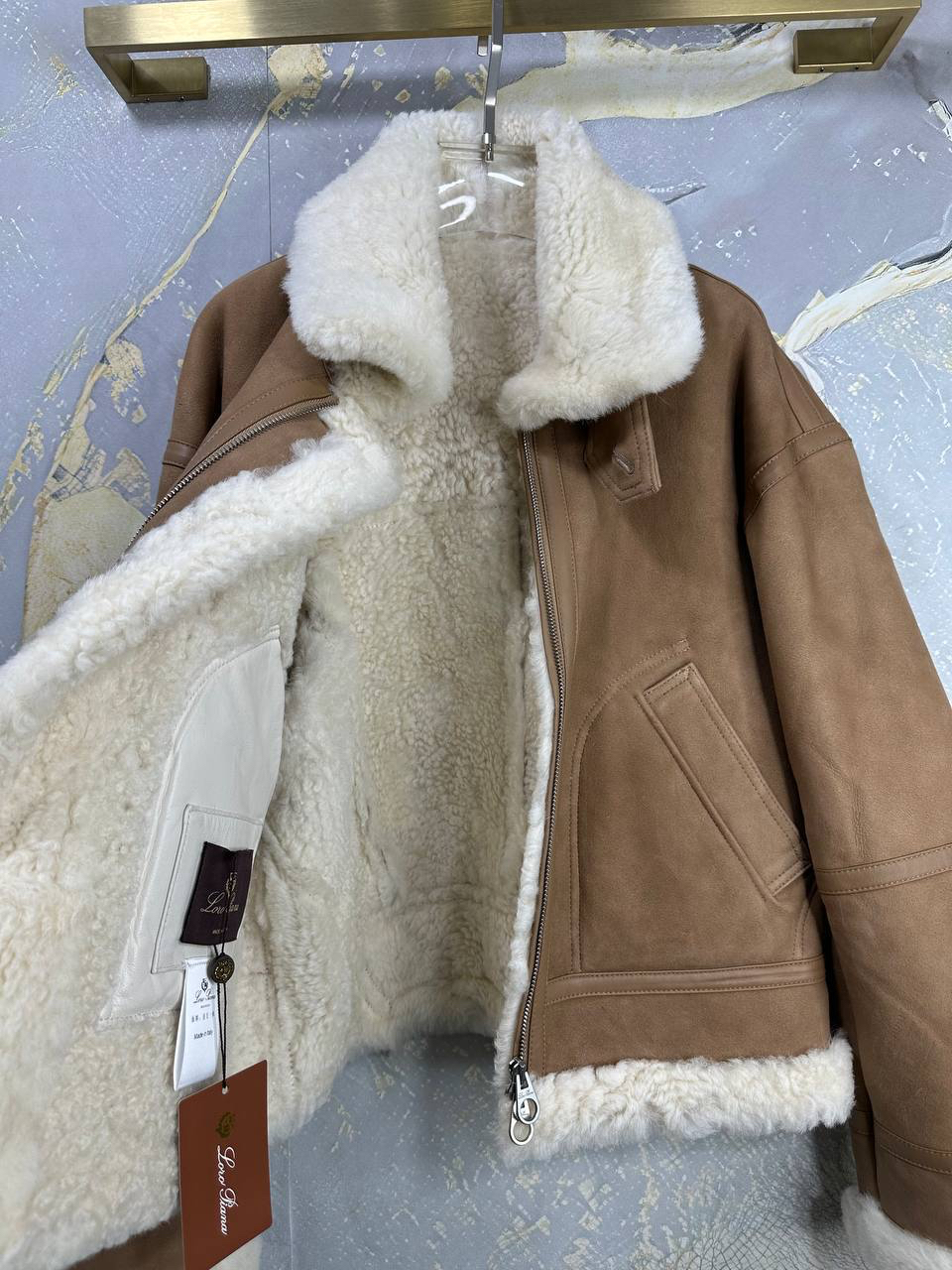 ДУБЛЕНКА LORO PIANA детальное фото