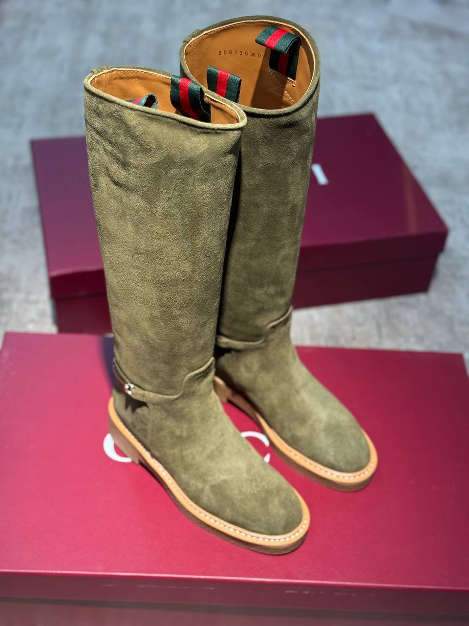 САПОГИ GUCCI детальное фото