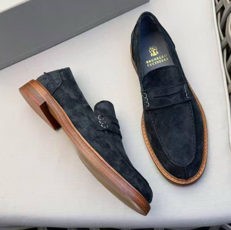 МУЖСКИЕ ЛОФЕРЫ BRUNELLO CUCINELLI фото