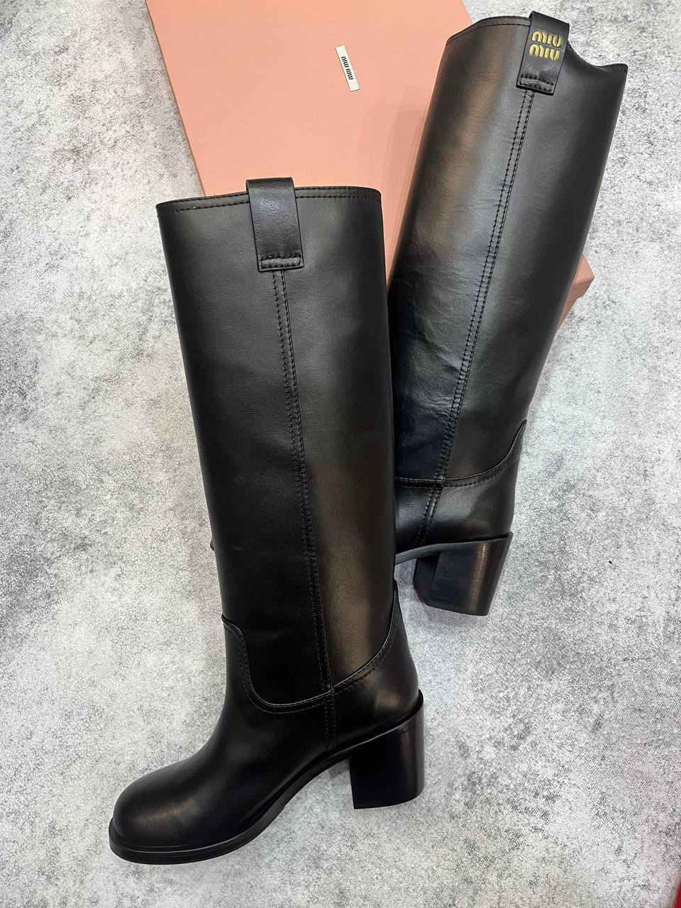 САПОГИ MIU MIU детальное фото