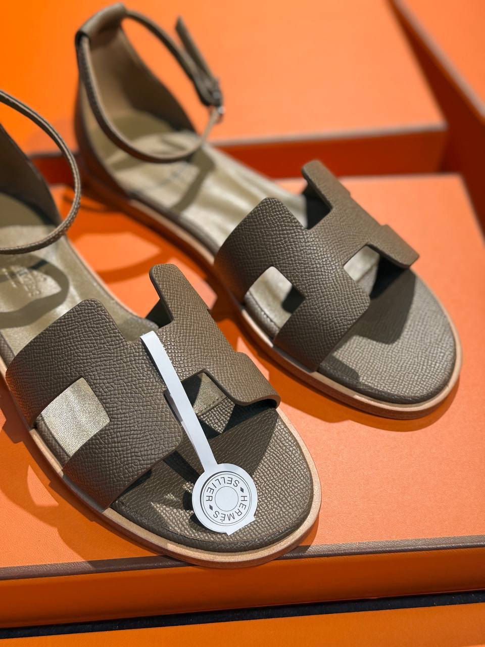 БОСОНОЖКИ HERMES детальное фото