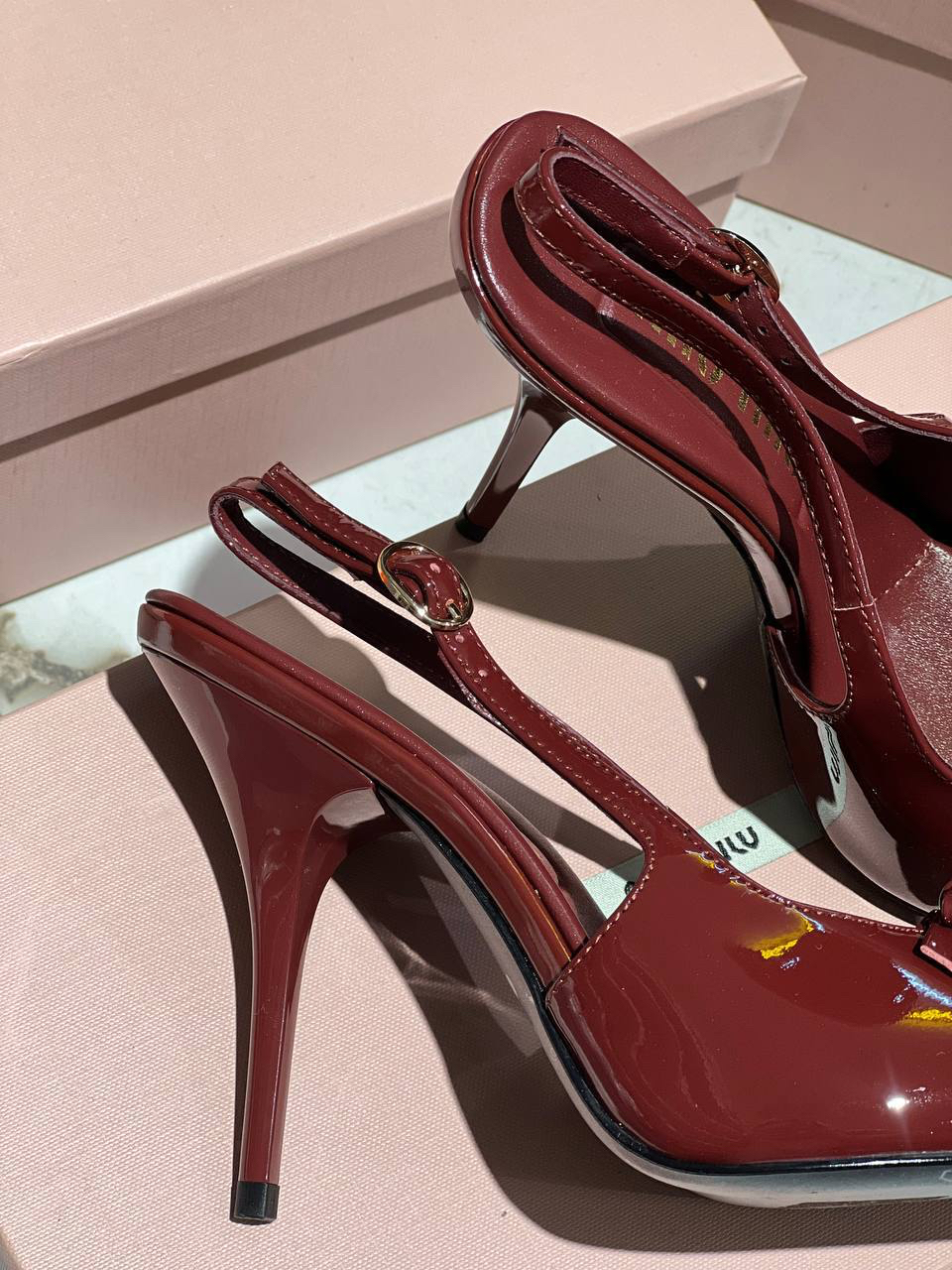 ТУФЛИ MIU MIU детальное фото