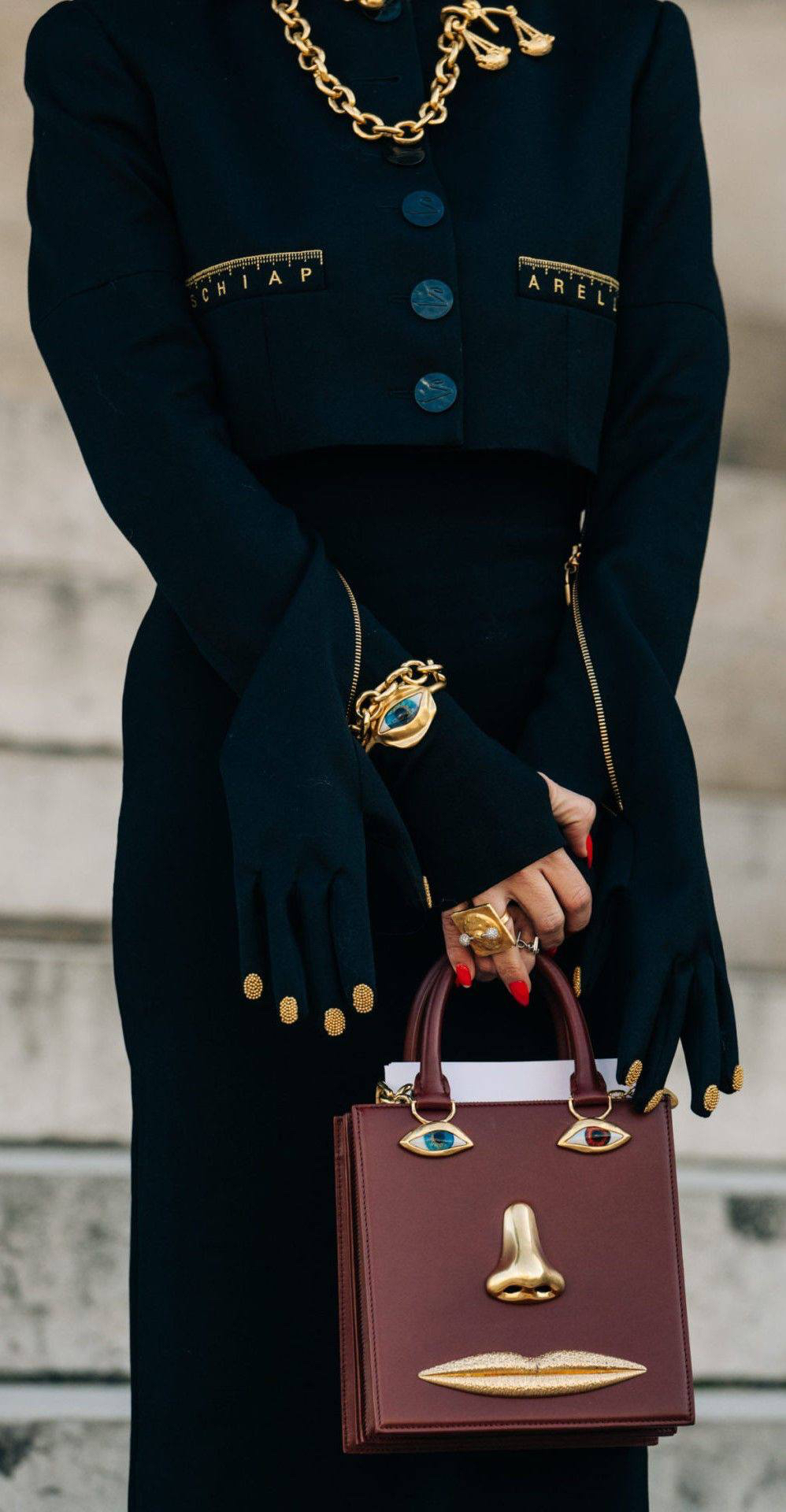 СУМКА SCHIAPARELLI детальное фото