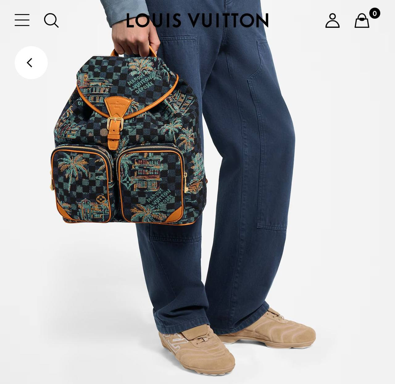 МУЖСКОЙ РЮКЗАК LOUIS VUITTON детальное фото