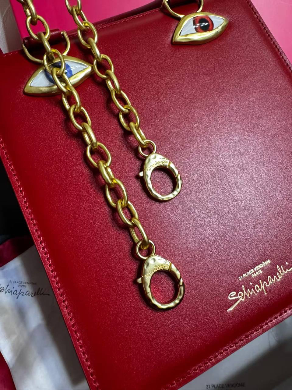 СУМКА SCHIAPARELLI детальное фото