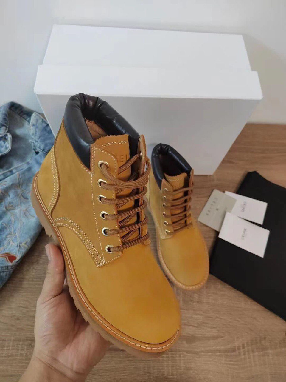 БОТИНКИ CELINE детальное фото