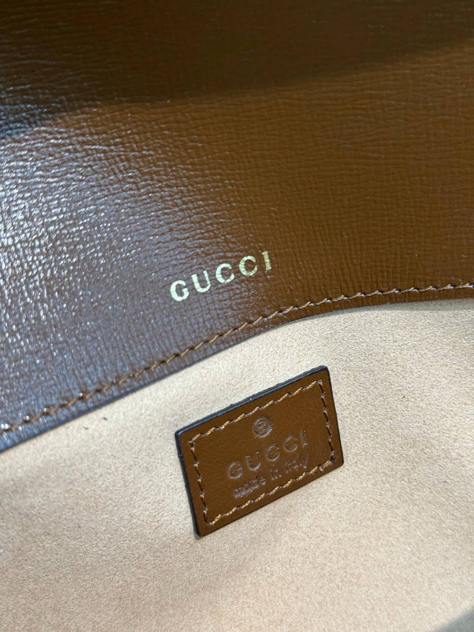 СУМКА GUCCI HORSEBIT 1955 детальное фото