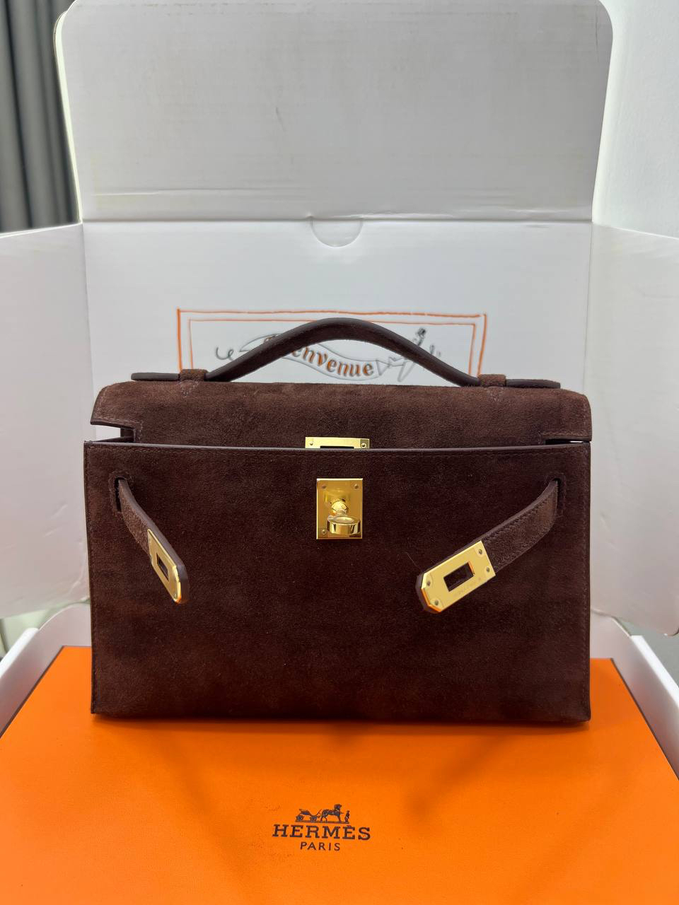 СУМКА HERMES KELLY POCHETTE детальное фото