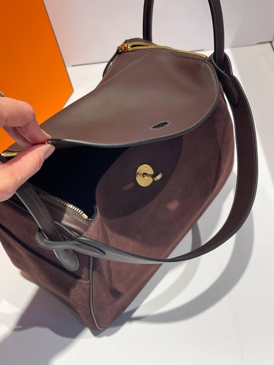 СУМКА HERMES LINDY детальное фото