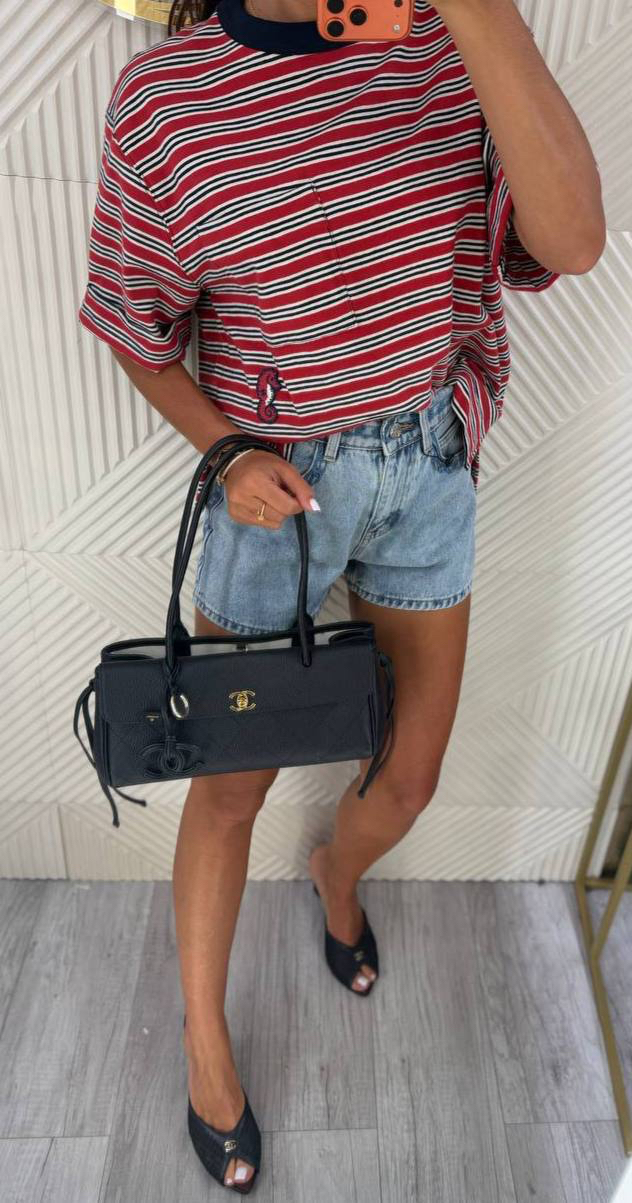 ФУТБОЛКА CHANEL детальное фото