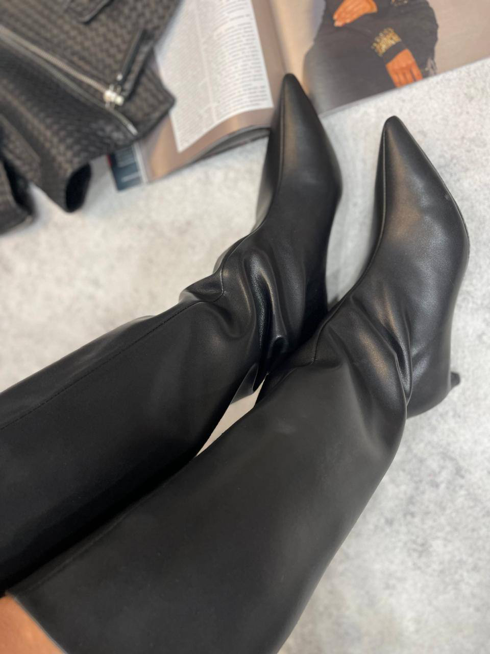 САПОГИ JIL SANDER детальное фото