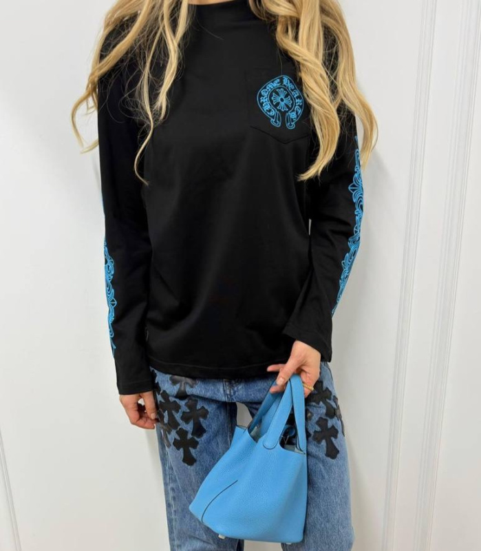 ЛОНГСЛИВ CHROME HEARTS фото