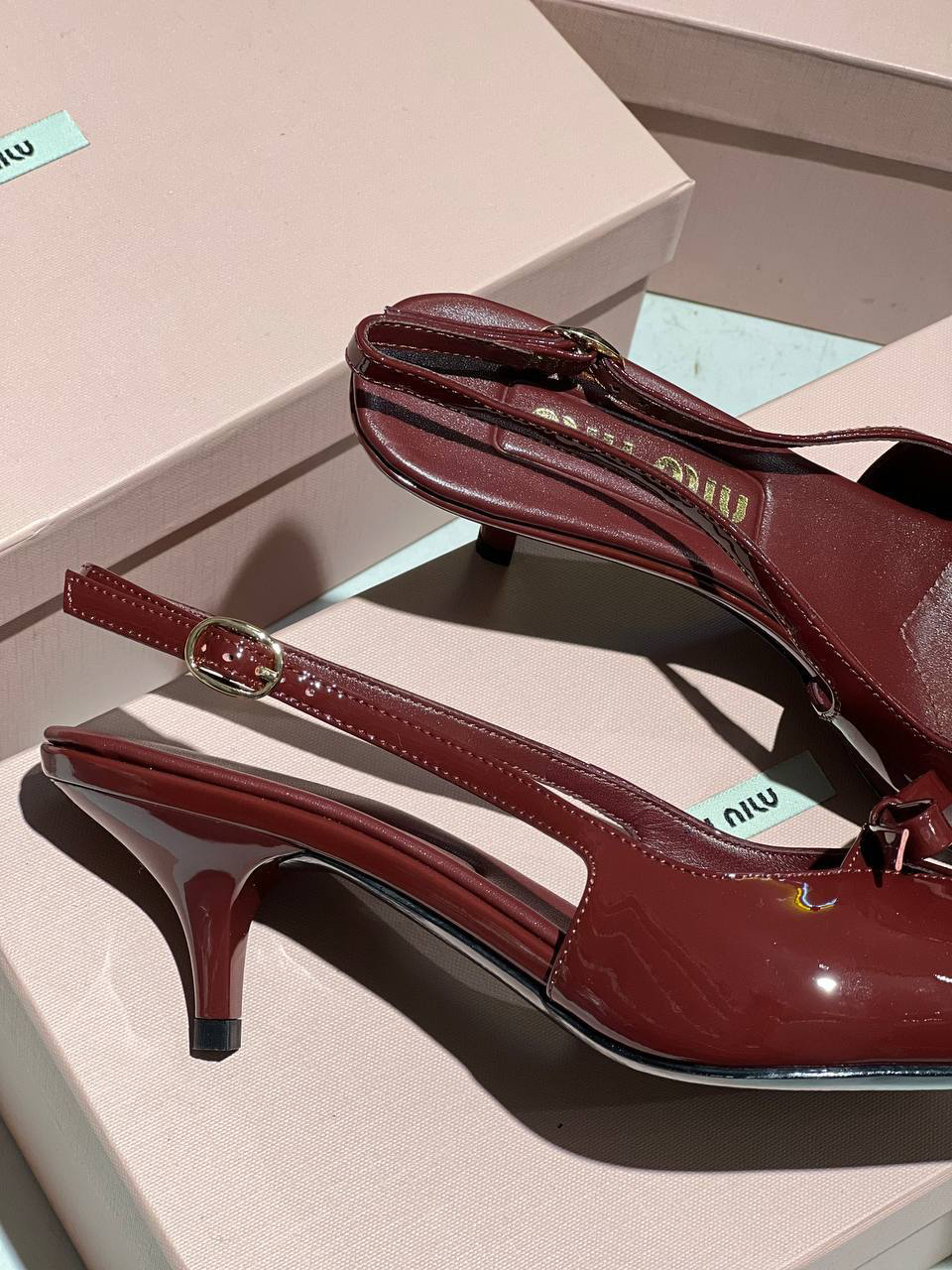 ТУФЛИ MIU MIU детальное фото