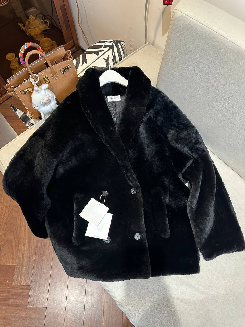 ДУБЛЕНКА THE ROW детальное фото