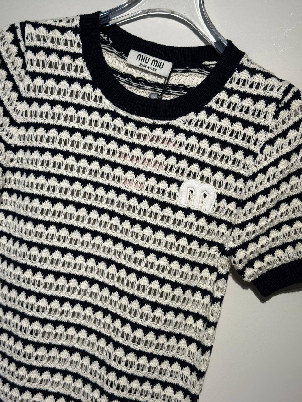 ФУТБОЛКА MIU MIU детальное фото