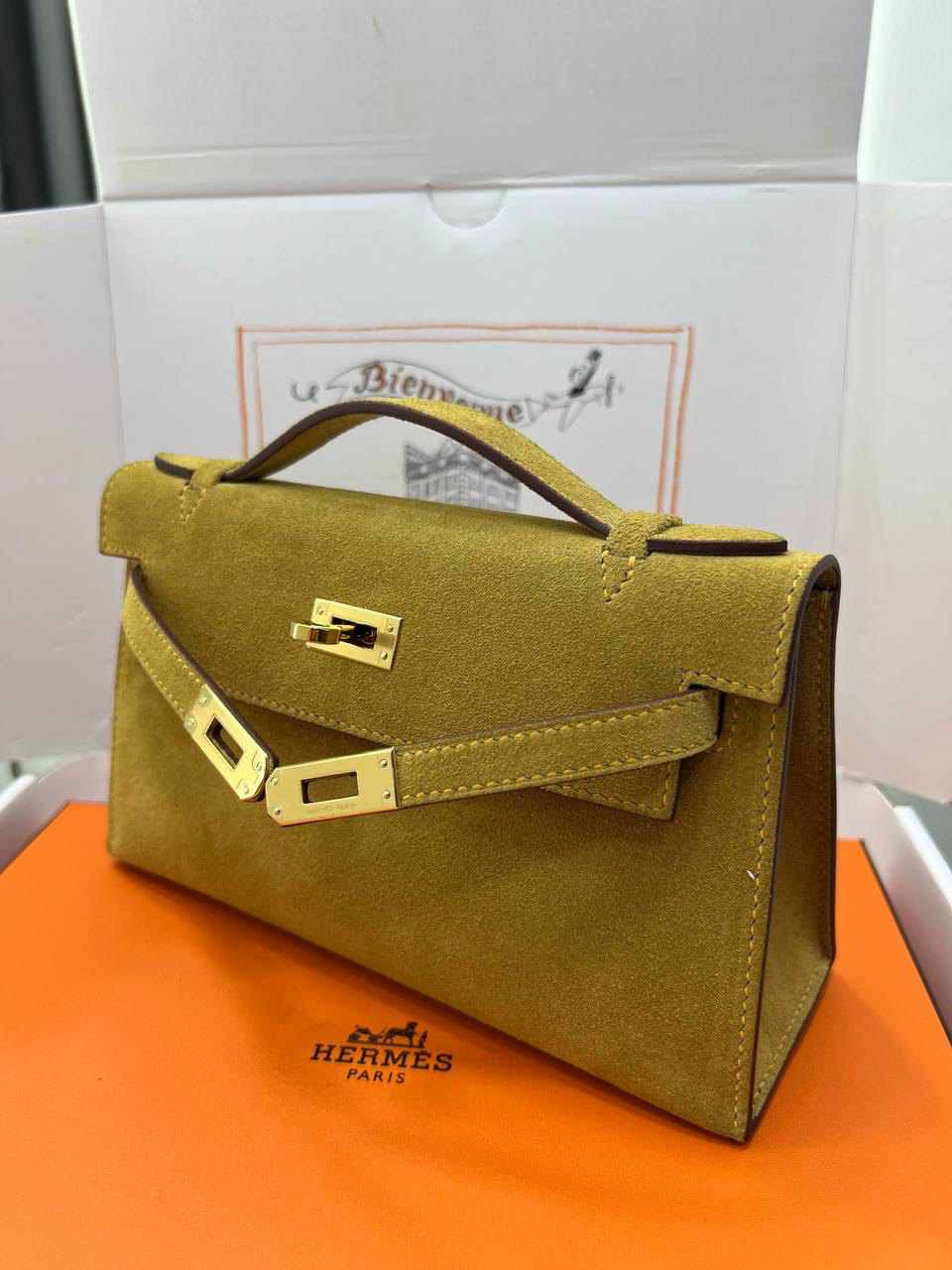 СУМКА HERMES KELLY POCHETTE детальное фото