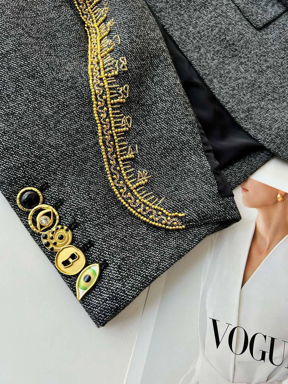 КОСТЮМ SCHIAPARELLI детальное фото